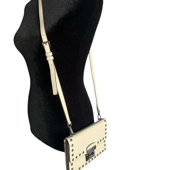 MICHAEL Michael Kors Sloan Studded Small Gusset Crossbody
Clutch Bag Cement - Picture 5 of 10